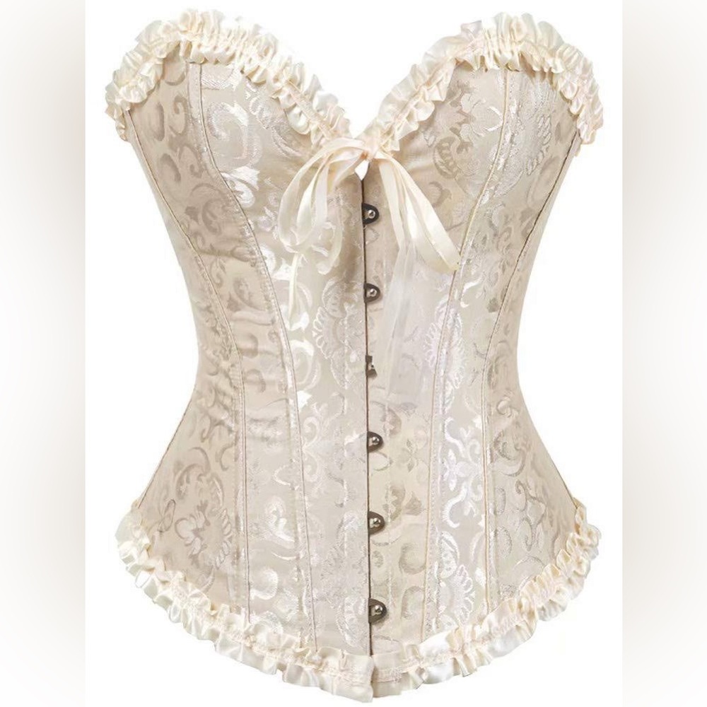 Cream colored corset || size small